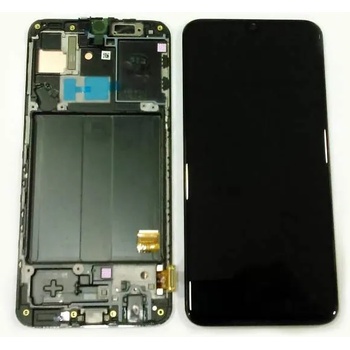 Samsung Дисплей с тъч скрийн и стъкло за Samsung A40 A405F черен