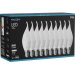 Mexen Nova 10x LED крушка пламък E14, C37, 8W, Неутрална - 4000K, 840 lm - L106-E14-0840-01x10 (L106-E14-0840-01x10)