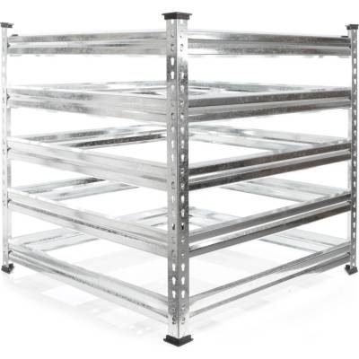 Wiltec kompostér 90 × 90 × 90 cm 720 l 61967