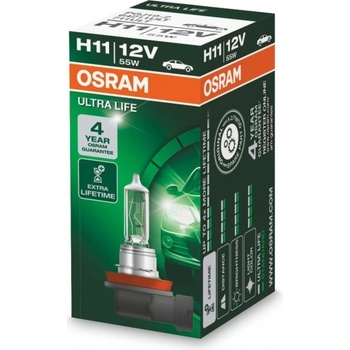 Osram Ultra Life H11 PGJ19-2 12V 55W 64211ULT