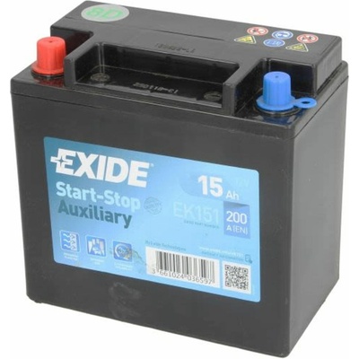 Exide Start-Stop 12V 15Ah 200A EK151