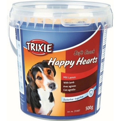 Trixie Maškrta Soft Snack Happy Hearts Vedro 500 g