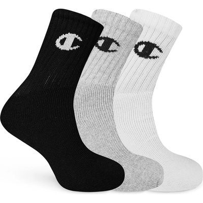 Champion Чорапи Champion Kids' Crew Socks - Oxg/Wht/Nbk