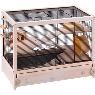Ferplast klícka HL HAMSTERVILLE černá 60 x 34 x 49 cm – Zboží Dáma
