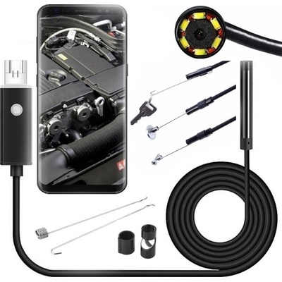 Verk INŠPEKČNÁ VODOTESNÁ ENDOSKOPICKÁ KAMERA 5,5mm 10m Micro USB