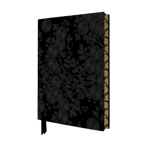 Flame Tree Publishing Uematsu Hobi: Box Decorated with Chrysanthemums Artisan Art Pocket Notebook (Flame Tree Journals) | Flame Tree Publishing