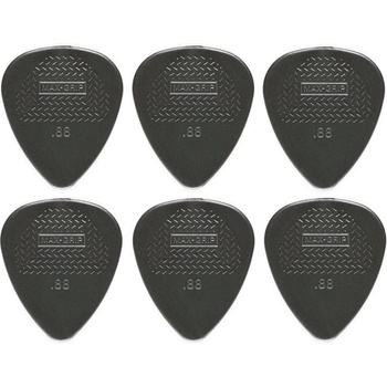 Image 1 of Dunlop 449R 0.88 Max Grip Standard 6 Перце за китара (449R88-6PACK-SET)