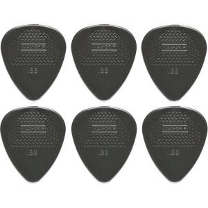 Dunlop 449R 0.88 Max Grip Standard 6 Перце за китара (449R88-6PACK-SET)