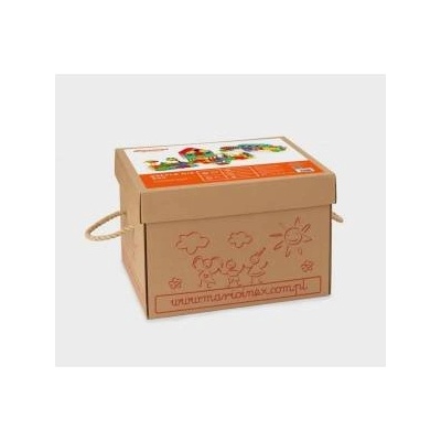 Marioinex Waffle construction blocks in a box of 200 pieces ZA4888