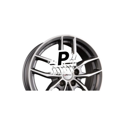 AUTEC Bavaris 8x19 5x112 ET47 titan silver polished