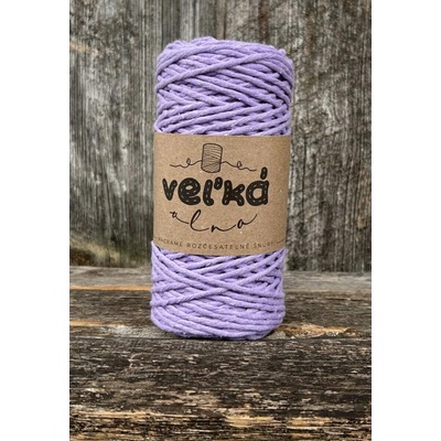 Velká vlna Macrame 1,5mm Levandule