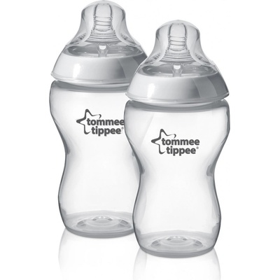 Tommee Tippee kojenecká lahev Anti Colic 2ks transparentní 340 ml