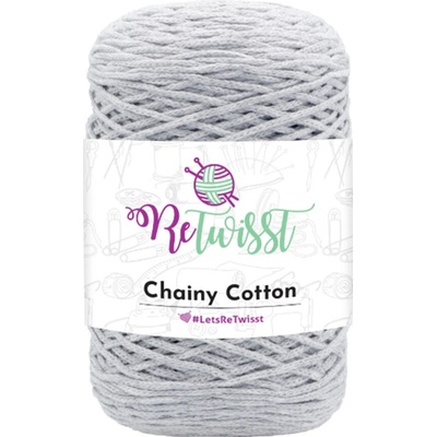 ReTwisst Chainy Cotton 4 světle šedá