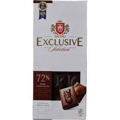 Taitau Exkluzivní výběr hořká 72% 100 g