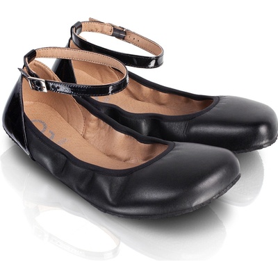 Shapen barefoot balerínky Tulip II black wide