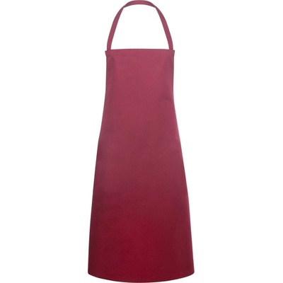 G.Gastro Karlowsky Zástěra s laclem Basic vínová D14515152