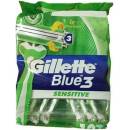 Ručné holiace strojčeky Gillette Blue3 Sensitive 12 ks