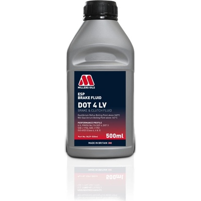 Millers Oils ESP Brake Fluid DOT 4 LV 500 ml