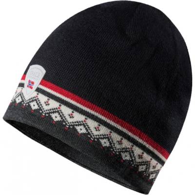 DALE Moritz Hat čiapka Darkcharcoal Raspberry Offwhit