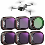 NEEWER ND&CPL clip-on filter set compatible with DJI Mini 4 Pro, 6 pieces polarizing filters and gray filters ND8 ND16 ND32 ND64 ND128 with ultra-thin frame drone lens accessories, coated HD glass - 10104292