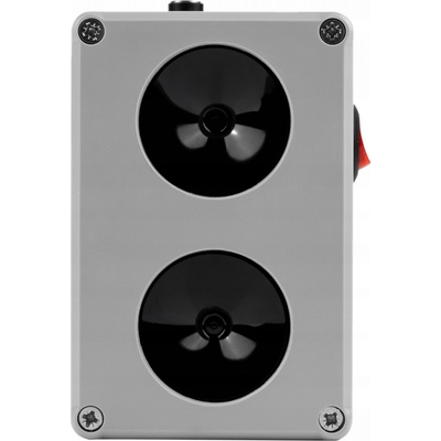 LAPKA Vodotěsný, ultrazvukový plašič na kuny, myši a potkany DRAGON ULTRASONIC C200 - napájení přes 6V adaptér v balení