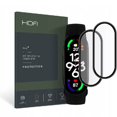 2KS V BALENÍ, SET 2 HYBRIDNÍCH SKEL HOFI HYBRID PRO+ 2-PACK XIAOMI MI SMART BAND 7 / 7 NFC BLACK