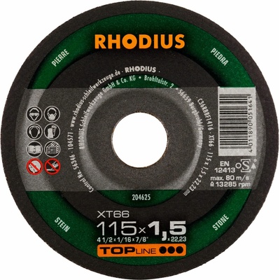 Rhodius Rezný kotúč 115 x 1,5 x 22,23 mm 204625