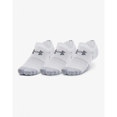 Under Armour ponožky UA Heatgear UltraLowTab 3pk bílá