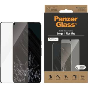 Panzer Стъклен протектор PanzerGlass за Google Pixel 8 Pro, UWF, Antibacterial - Черен