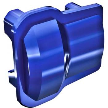 Traxxas Алуминиев син анодизиран капак на скоростната кутия Traxxas (2)