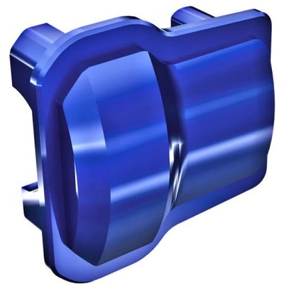 Traxxas Алуминиев син анодизиран капак на скоростната кутия Traxxas (2)