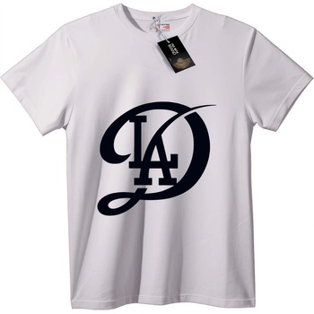 NOONEBRAND Тениска LA Dodgers Лого - L, White