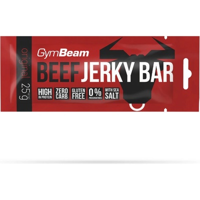 GymBeam Beef Jerky Bar originál 25 g – Zboží Mobilmania