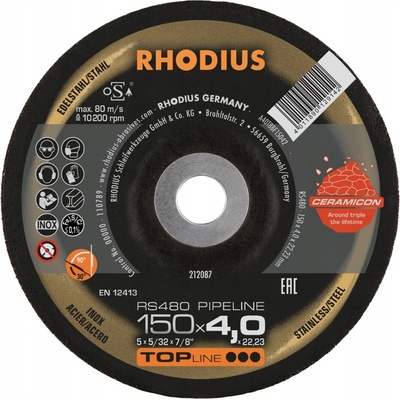 Rhodius Lamelový brúsny kotúč 150 x 22,23 mm 211689