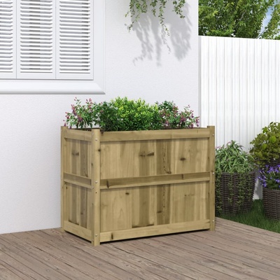 vidaXL truhlík 90 x 50 x 50 cm impregnované borové dřevo