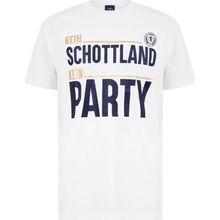 Source Lab Scotland Party T-shirt Adults White