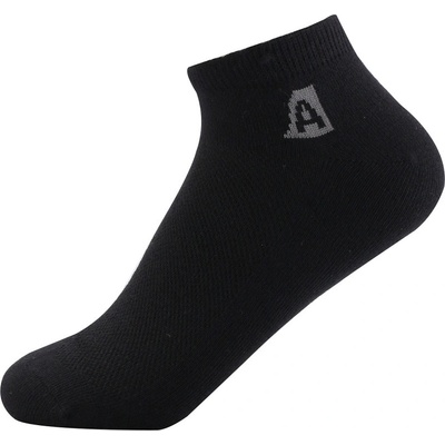 Alpine Pro RED DEER ponožky USCL001990 čierna