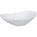 Comad UN-LENA-MW17 - Мивка за плот LENA 61, 5x36 см керамика/мат бял (CM0039)