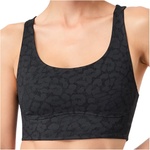 Mandala Дамски спортен сутиен Mandala Women's Sports Bra Printed Sports bra - Leo Black - размер XS (114-3846-0211)
