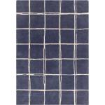 Asiatic Carpets Син ръчно изработен вълнен килим 160x230 cm - Asiatic Carpets (ALBA160230MARI)