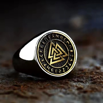 NNM пръстен Viking Gold Retro - SS8-362R