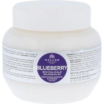Kallos Blueberry регенерираща маска за сухи и изтощени коси 275 ml за жени