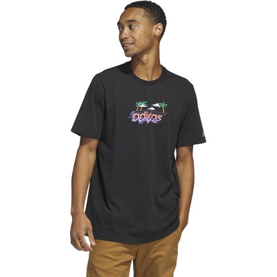 Adidas Тениска Linear Beach-Bit Short Sleeve Graphic