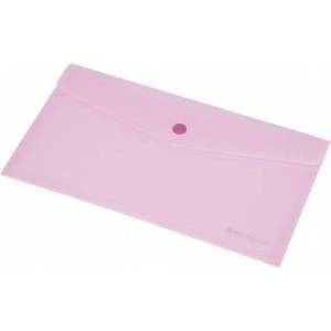 Panta Plast Envelope Focus C4533 DL transparent pink (197860)