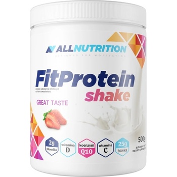 ALLNUTRITION FitProtein Shake | Whey Protein with Collagen [500 грама] Ягода