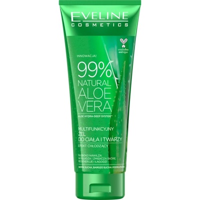 Eveline Cosmetics 99% Natural Aloe Vera хидратиращ гел за лице и тяло 250ml