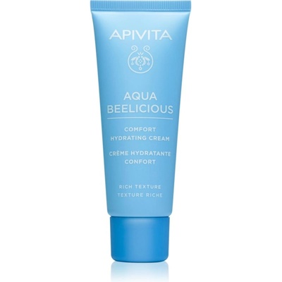 APIVITA Aqua Beelicious Comfort Hydrating Cream Rich подхранващ дневен и нощен крем за лице хидратираща 40ml
