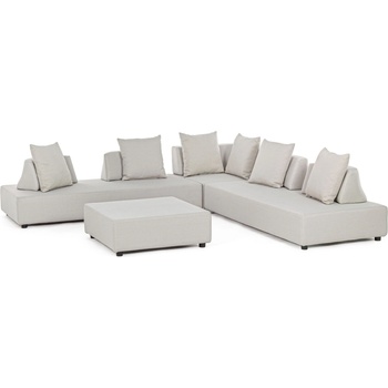 Bizzotto Piper ЪГЛОВ ДИВАН СЕТ 4 МЕСТА С ВЪЗГЛ (0662860)