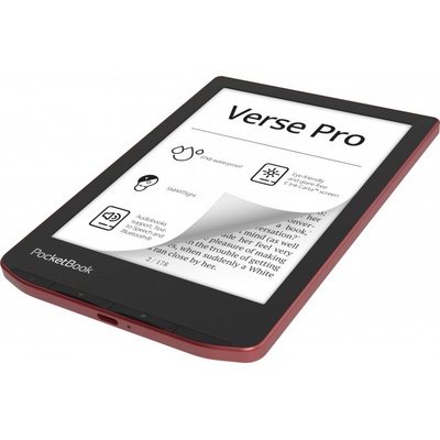 PocketBook Verse Pro PB634 16GB - ЧЕРНО ЧЕРВЕН -- RED