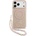 GUESS Дизайнерски кейс Guess IML Flowers Allover Strap MagSafe Case за iPhone 17 Pro Max - Pink